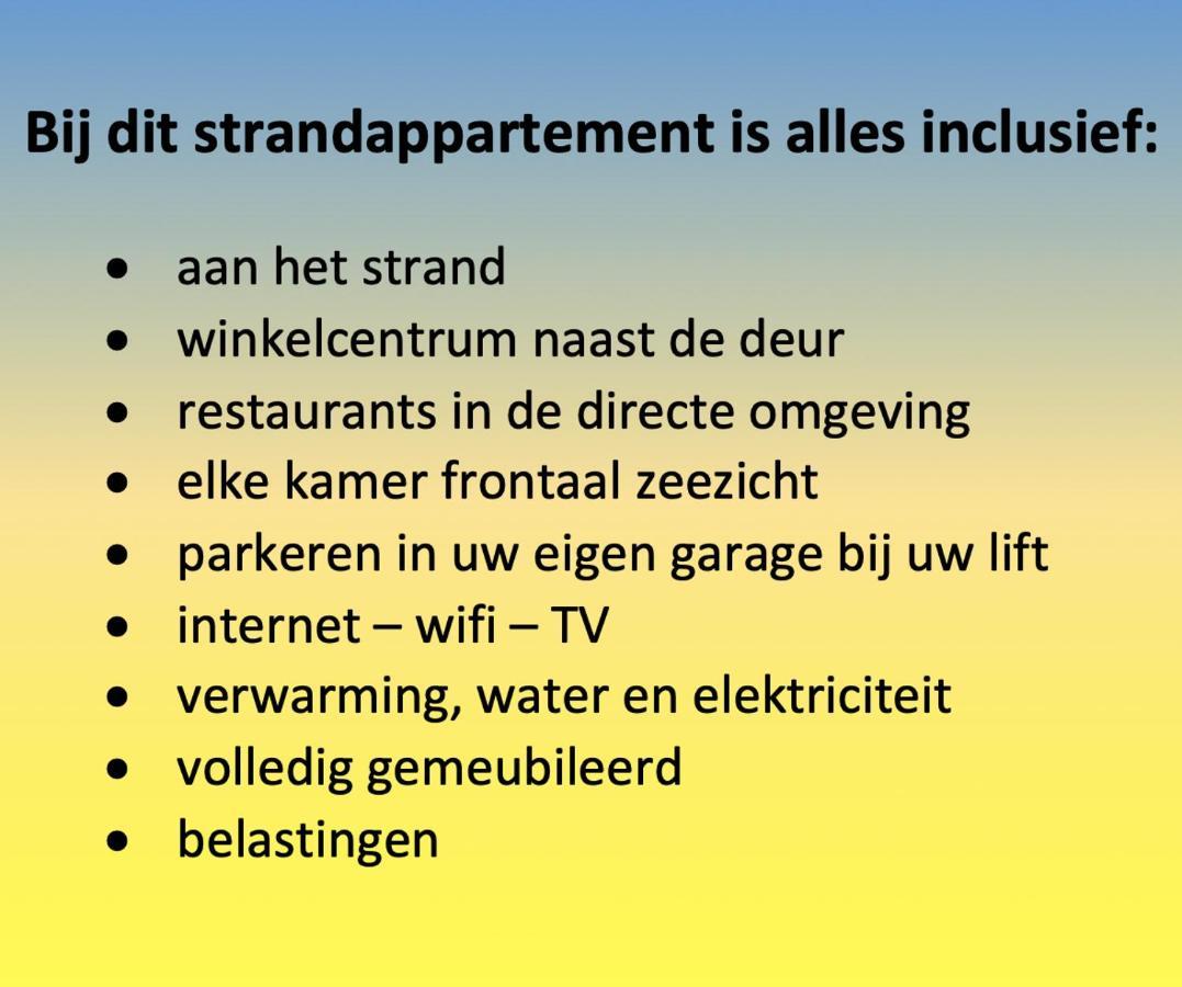 Residentie Albert-1, App.202, Zeelaan 214 De Panne Eksteriør billede