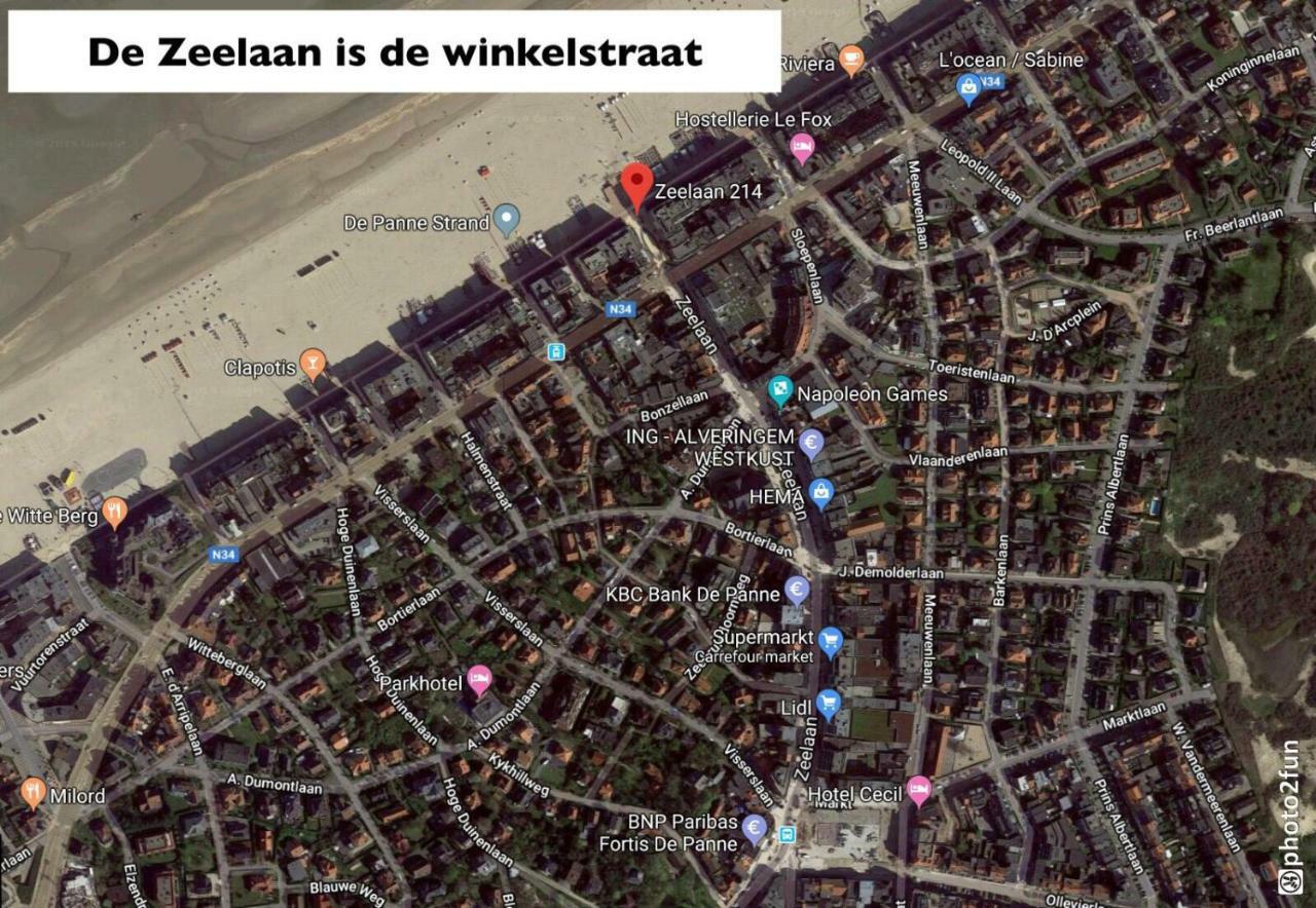 Residentie Albert-1, App.202, Zeelaan 214 De Panne Eksteriør billede